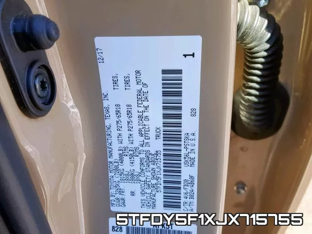 5TFDY5F1XJX715755 фото 2