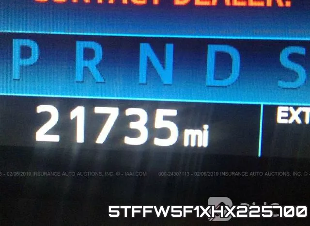 5TFFW5F1XHX225700 фото 8