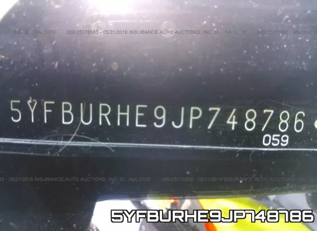 5YFBURHE9JP748786 фото 9
