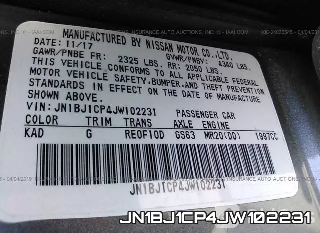 JN1BJ1CP4JW102231 фото 10