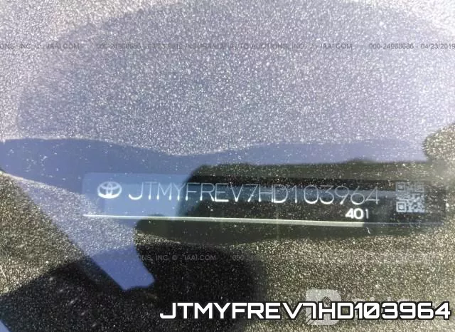 JTMYFREV7HD103964 фото 9