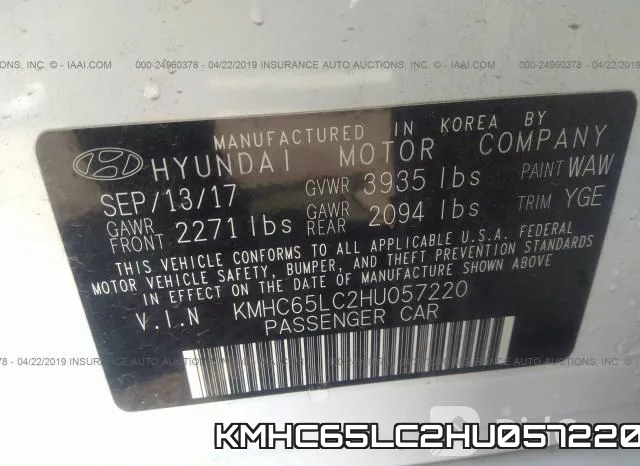 KMHC65LC2HU057220 фото 10