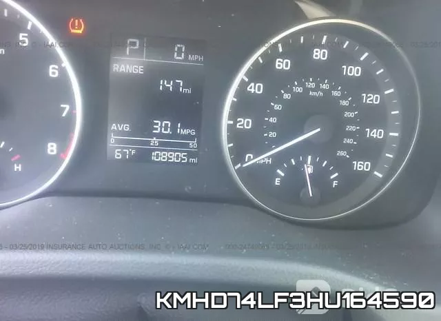 KMHD74LF3HU164590 фото 8