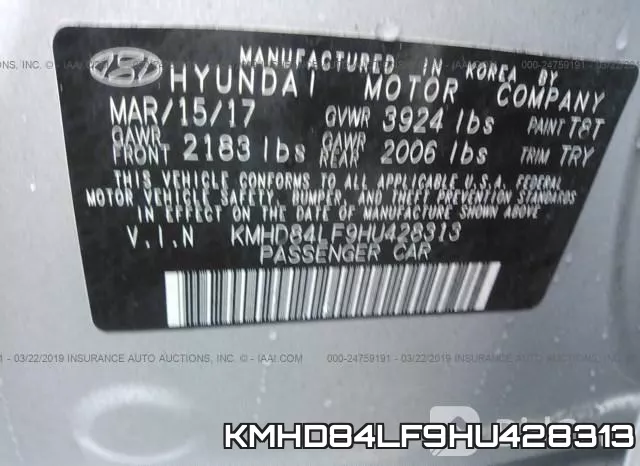 KMHD84LF9HU428313 фото 10