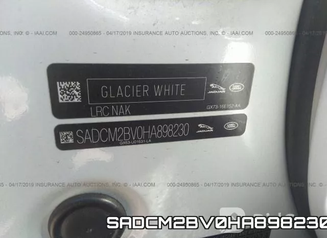 SADCM2BV0HA898230 фото 10