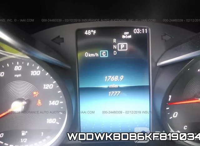 WDDWK8DB6KF819034 фото 8
