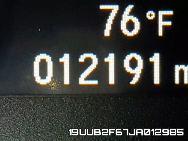 19UUB2F67JA012985 фото 7