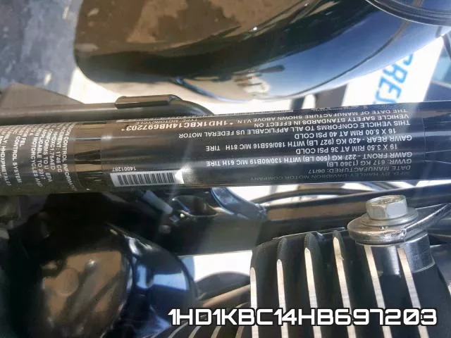 1HD1KBC14HB697203 фото 2