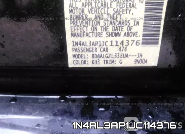 1N4AL3AP1JC114376 фото 10