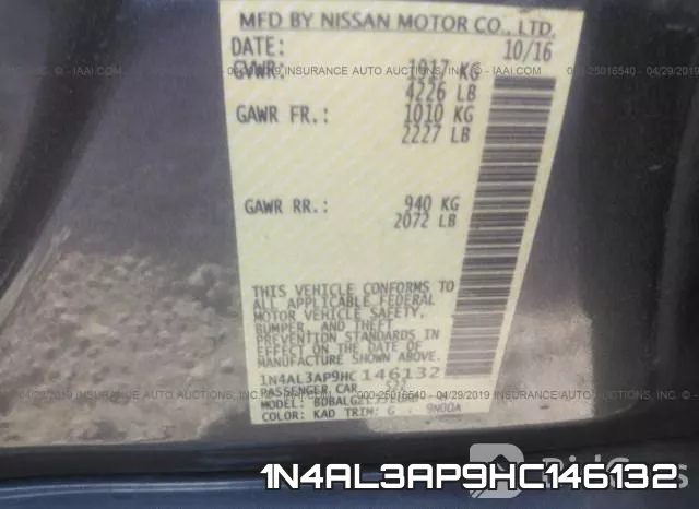 1N4AL3AP9HC146132 фото 10