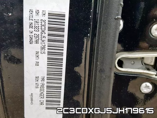 2C3CDXGJ5JH179615 фото 2
