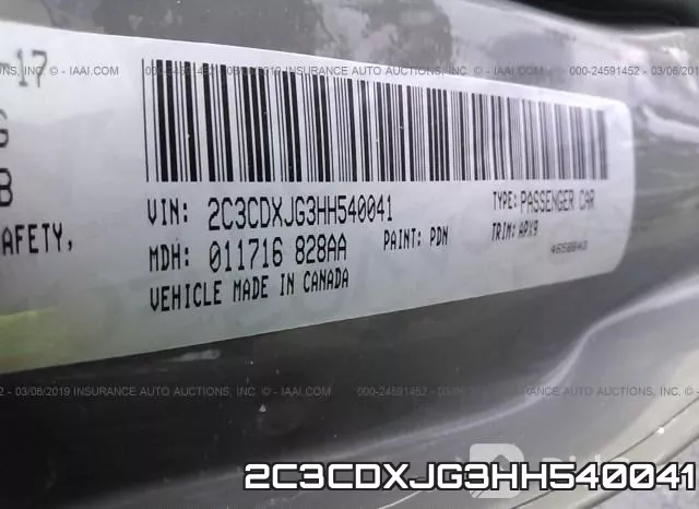 2C3CDXJG3HH540041 фото 10