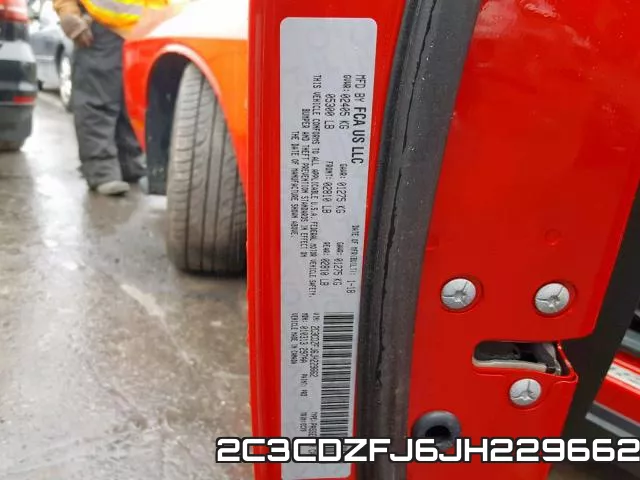 2C3CDZFJ6JH229662 фото 2