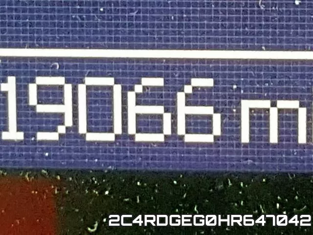 2C4RDGEG0HR647042 фото 9