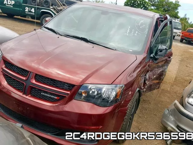 2C4RDGEG8KR536598 фото 3