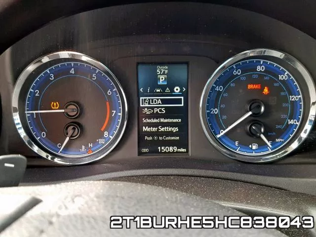 2T1BURHE5HC838043 фото 8