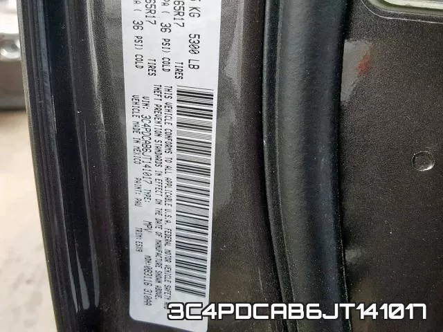 3C4PDCAB6JT141017 фото 2