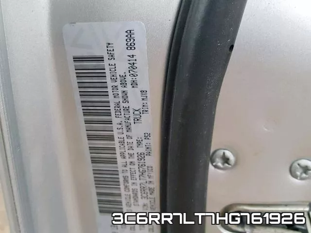 3C6RR7LT7HG761926 фото 2