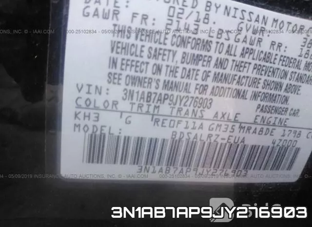 3N1AB7AP9JY276903 фото 9