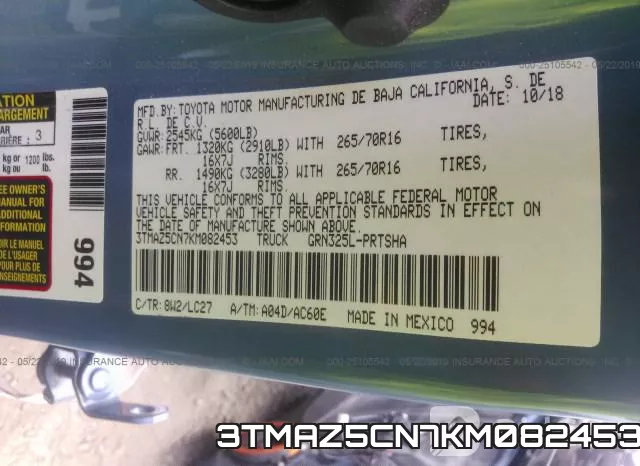3TMAZ5CN7KM082453 фото 10