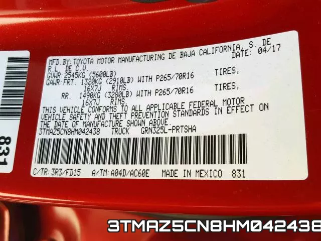 3TMAZ5CN8HM042438 фото 2