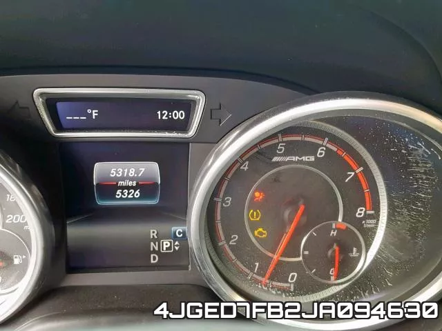 4JGED7FB2JA094630 фото 9
