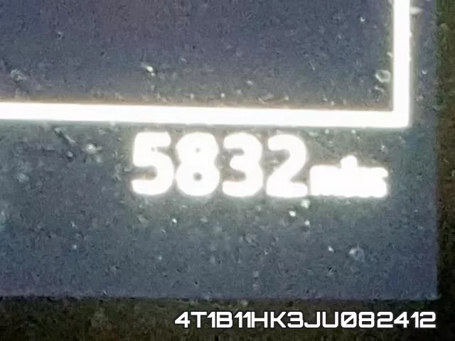 4T1B11HK3JU082412 фото 9
