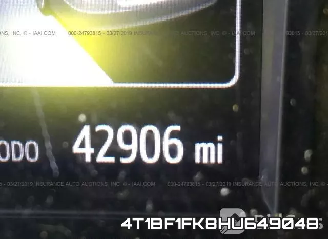 4T1BF1FK8HU649048 фото 8