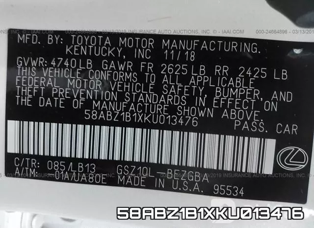 58ABZ1B1XKU013476 фото 10