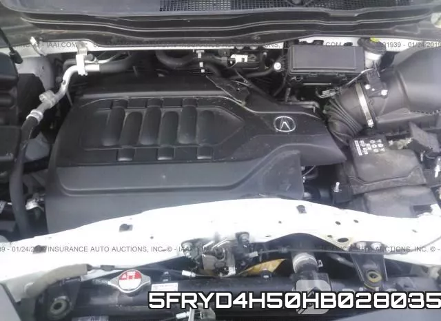 5FRYD4H50HB028035 фото 2