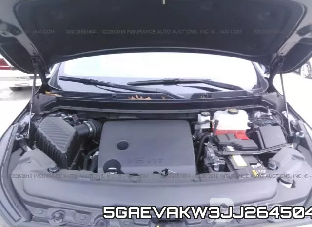 5GAEVAKW3JJ264504 фото 2