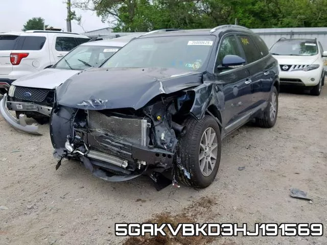 5GAKVBKD3HJ191569 фото 3
