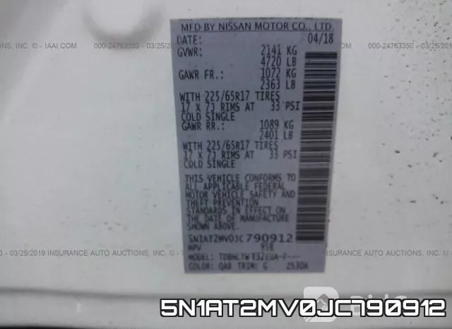 5N1AT2MV0JC790912 фото 10