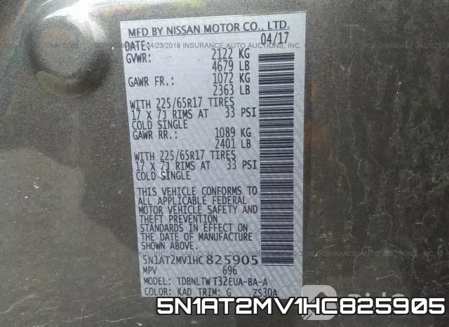 5N1AT2MV1HC825905 фото 10