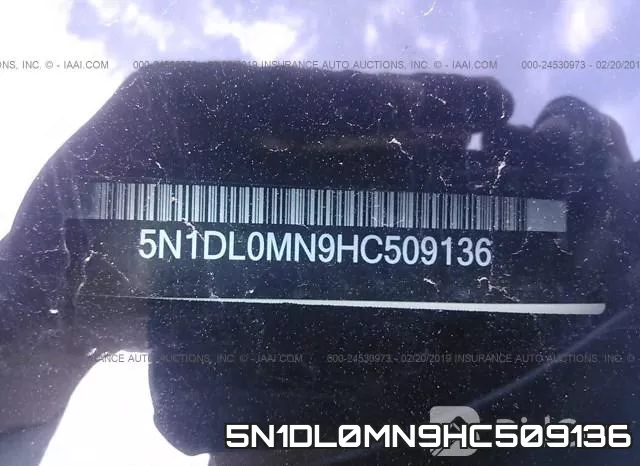 5N1DL0MN9HC509136 фото 10