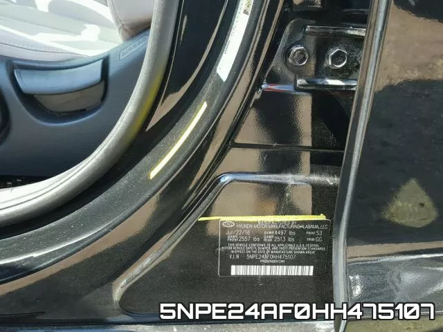 5NPE24AF0HH475107 фото 10