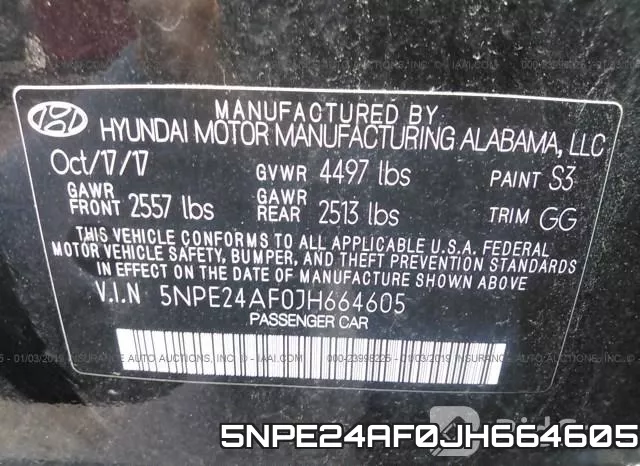 5NPE24AF0JH664605 фото 10