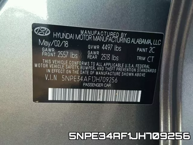 5NPE34AF1JH709256 фото 2