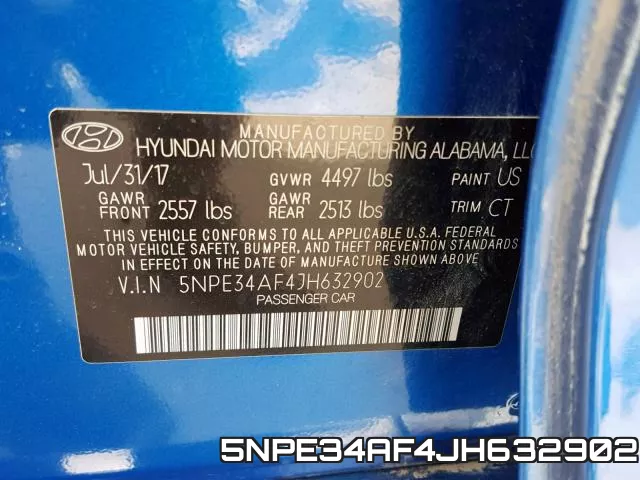 5NPE34AF4JH632902 фото 2
