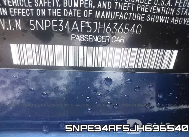 5NPE34AF5JH636540 фото 10