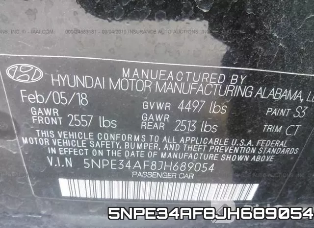 5NPE34AF8JH689054 фото 10