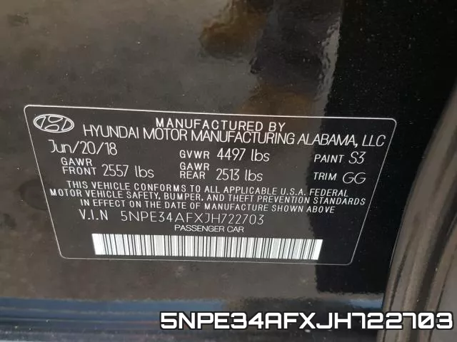 5NPE34AFXJH722703 фото 2