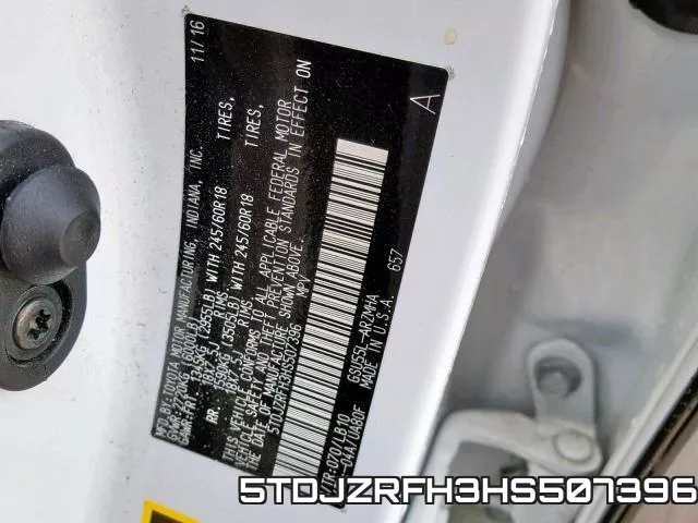 5TDJZRFH3HS507396 фото 2