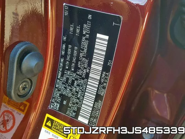 5TDJZRFH3JS485339 фото 2