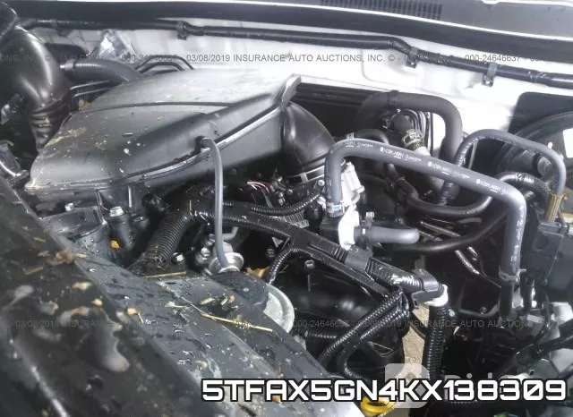 5TFAX5GN4KX138309 фото 2
