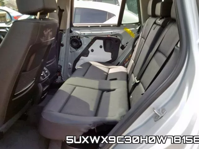 5UXWX9C30H0W78158 фото 7