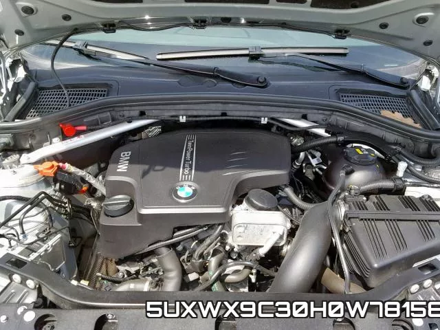 5UXWX9C30H0W78158 фото 8
