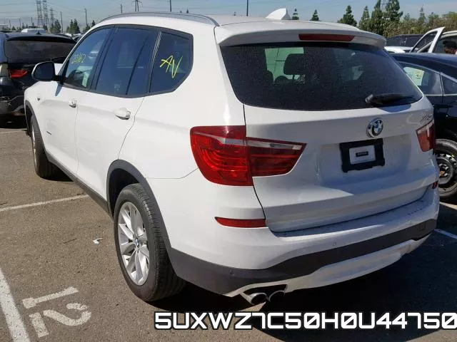 5UXWZ7C50H0U44750 фото 4