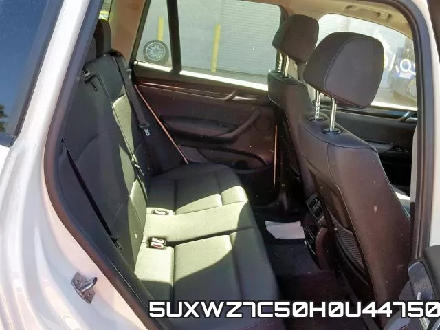 5UXWZ7C50H0U44750 фото 7