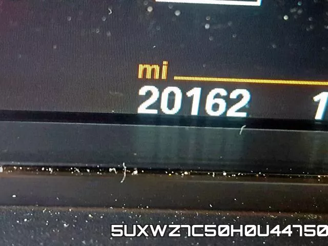 5UXWZ7C50H0U44750 фото 9